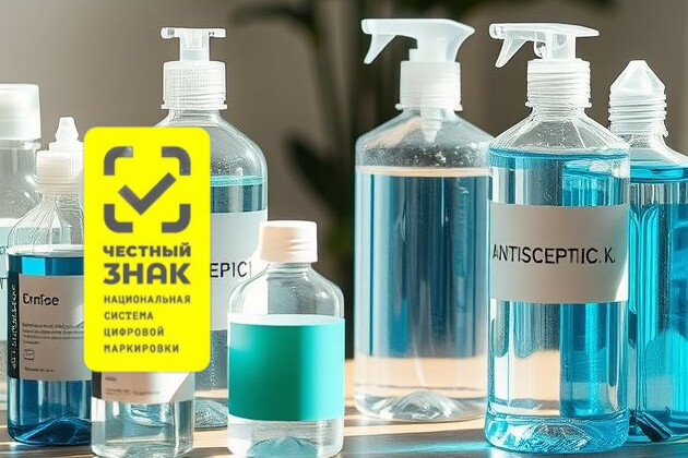 Вторая волна обязательной маркировки антисептиков и дезинфицирующих средств с 1 марта 2025 года