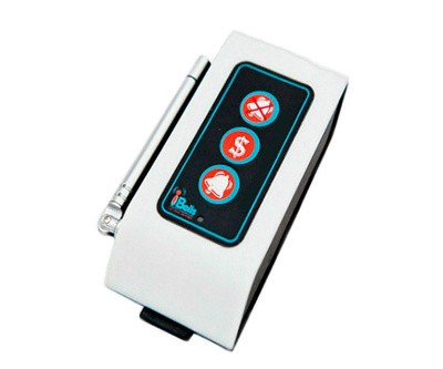 Кнопка iBells 307 трехкнопочная с усиленным сигналом (белая) 